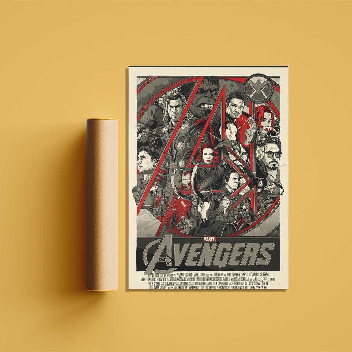 Avengers Epic Hero Collage Poster