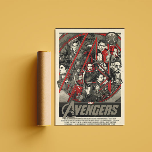 Avengers Epic Hero Collage Poster
