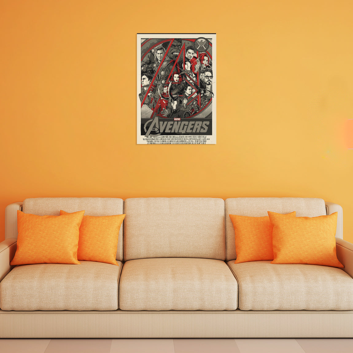 Avengers Epic Hero Collage Poster