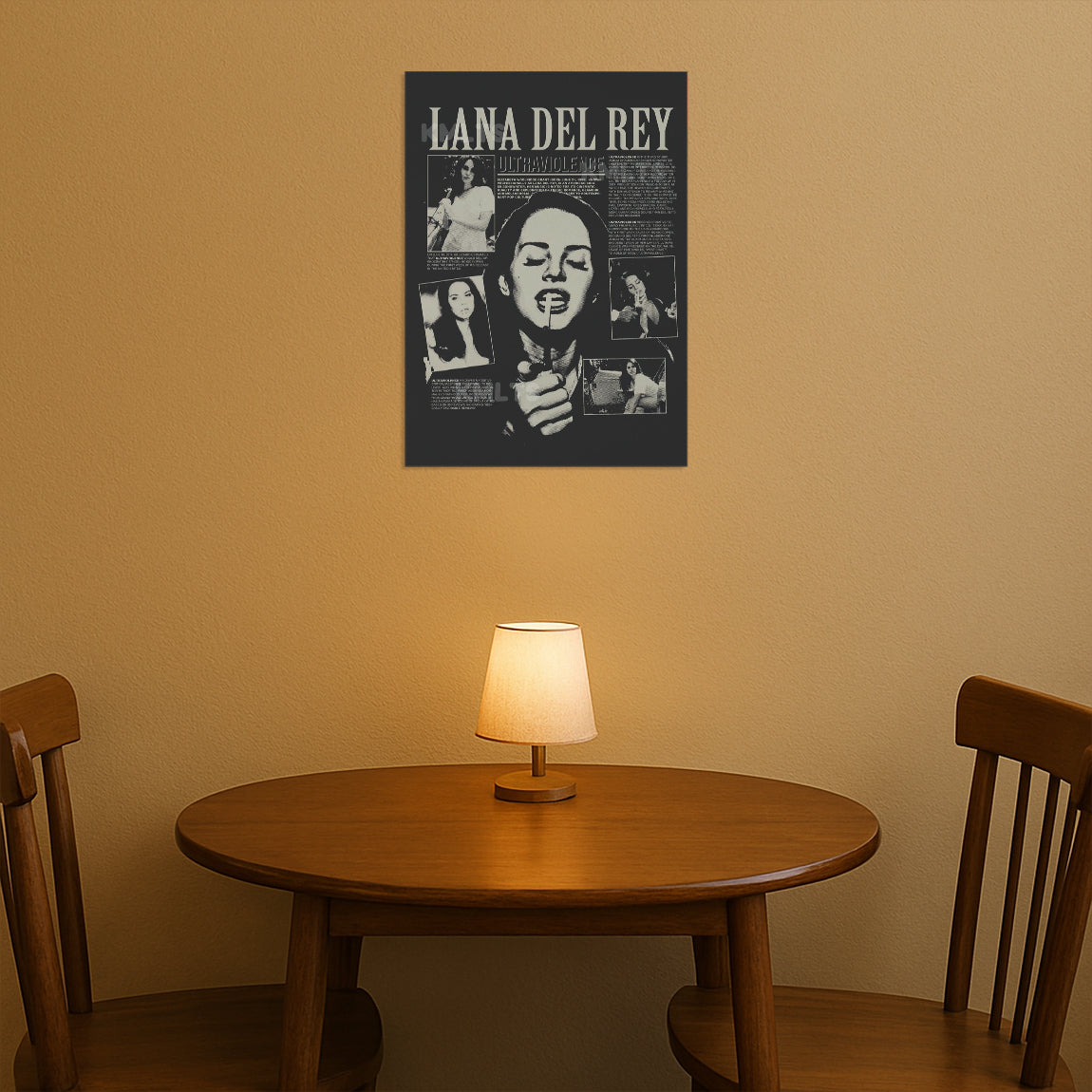 Lana Del Rey Ultraviolence Collage Poster