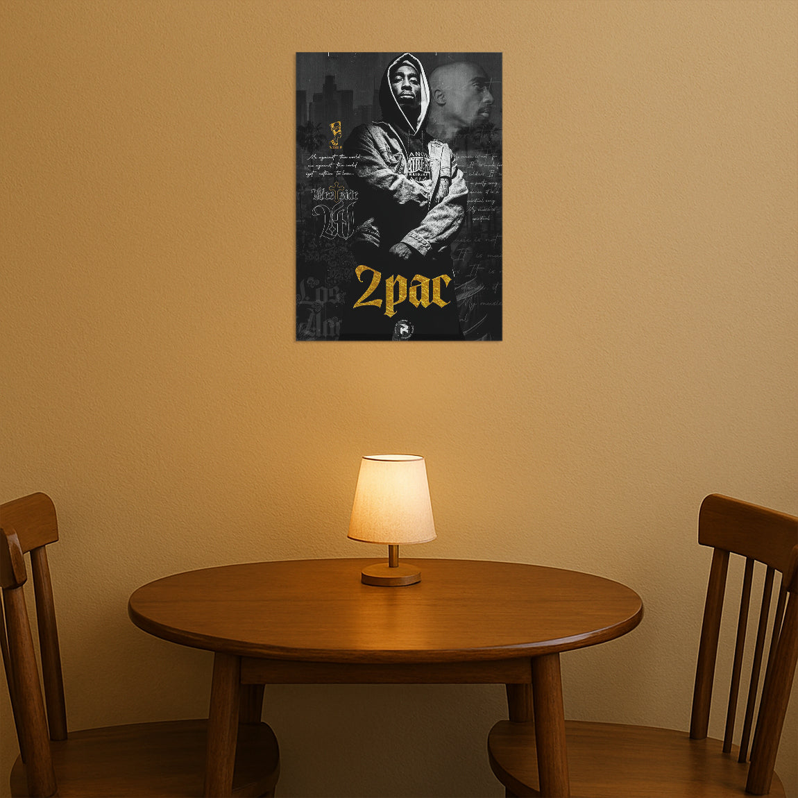 2Pac Westside Tribute Poster