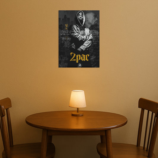 2Pac Westside Tribute Poster
