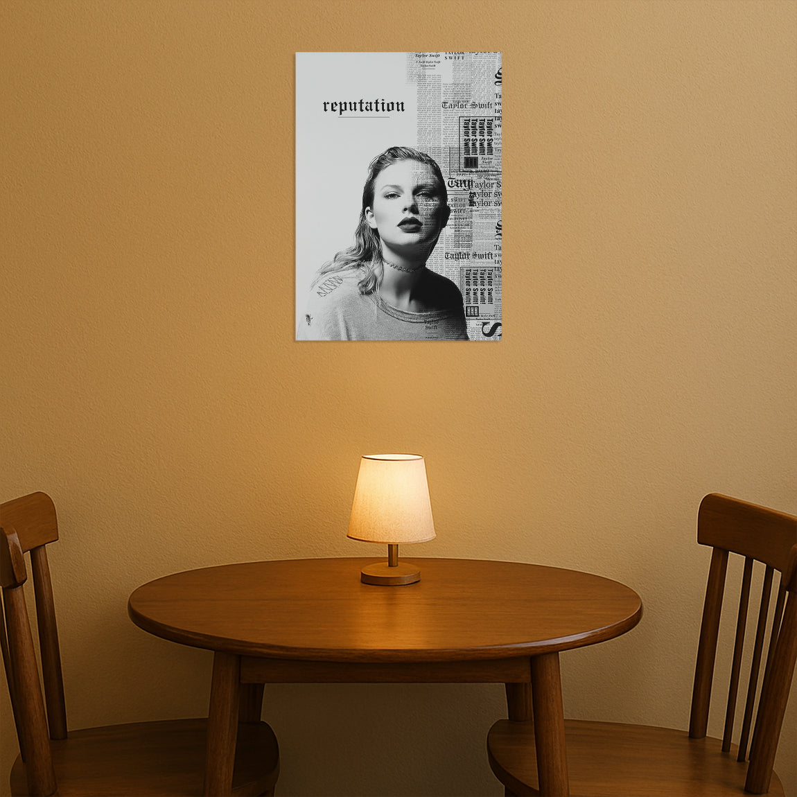 Taylor Swift Reputation Newspaper Poster