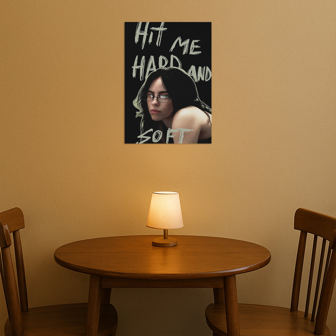 Billie Eilish Hit Me Hard and Soft Poster