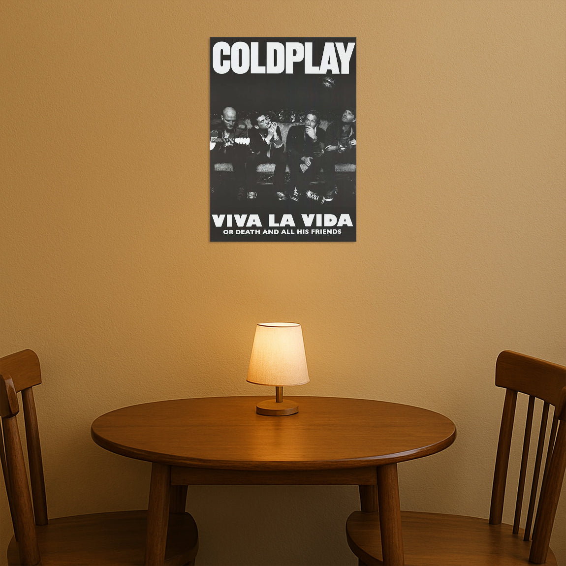 Coldplay Viva La Vida Poster