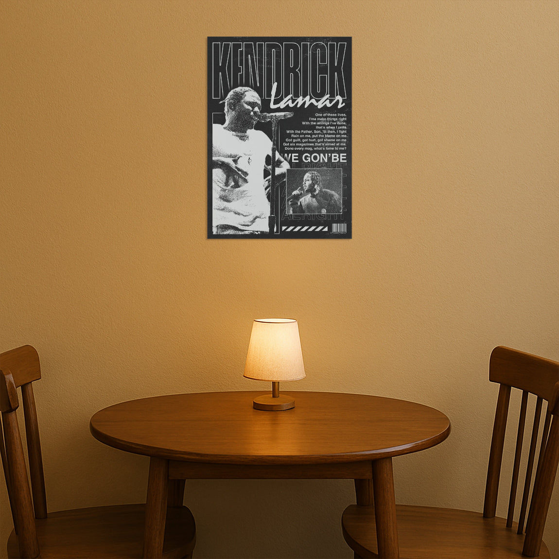 Kendrick Lamar We Gon' Be Alright Poster