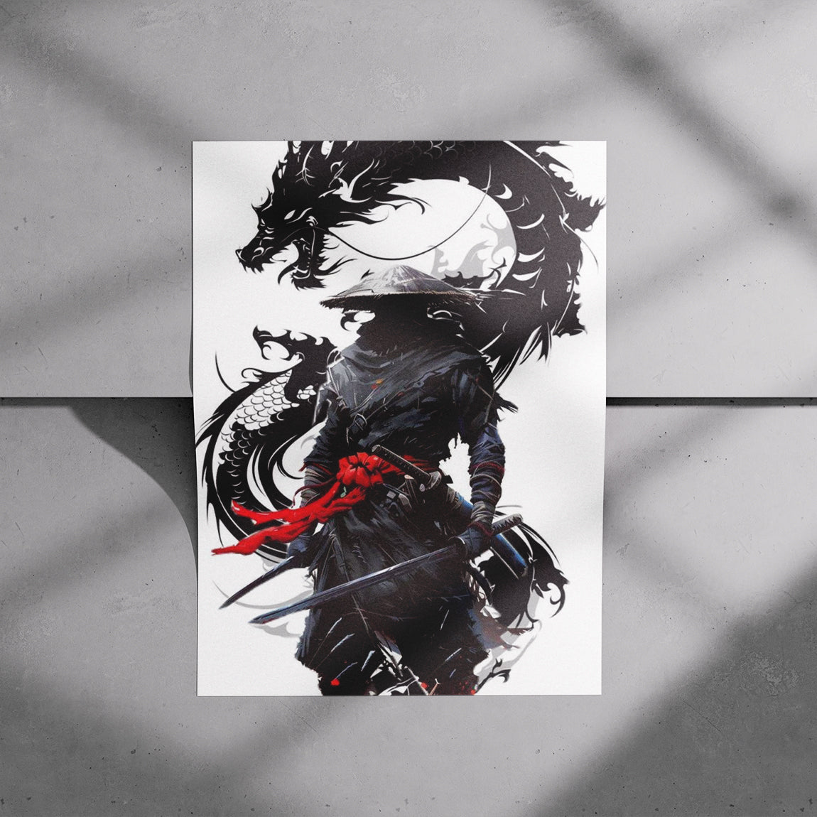 Dragon Shadow Ninja Poster
