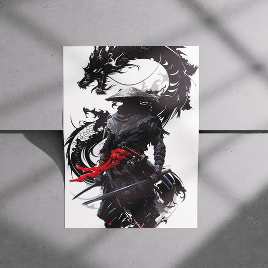 Dragon Shadow Ninja Poster