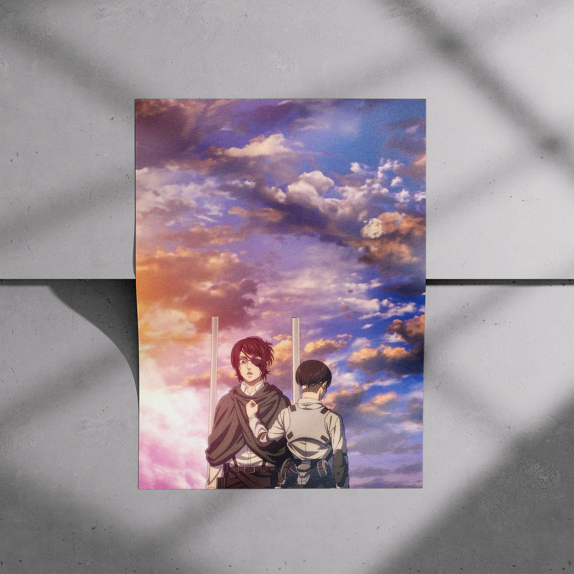 Sunset Sky Duo Anime Poster