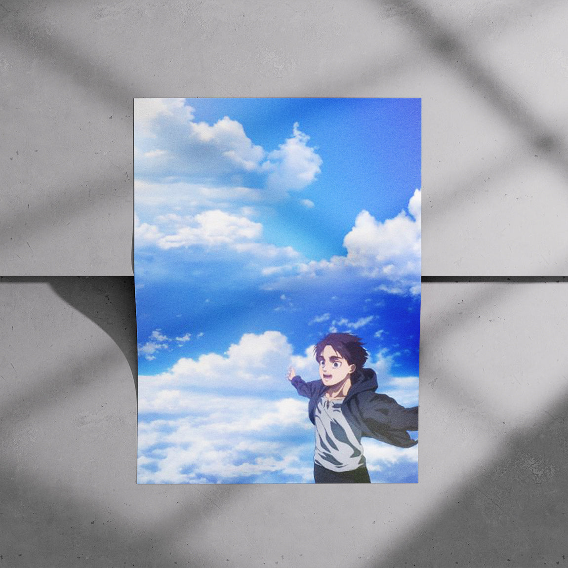 Eren Yeager Sky Joy Poster
