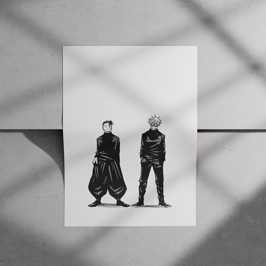 Duel of Shadows Samurai Poster