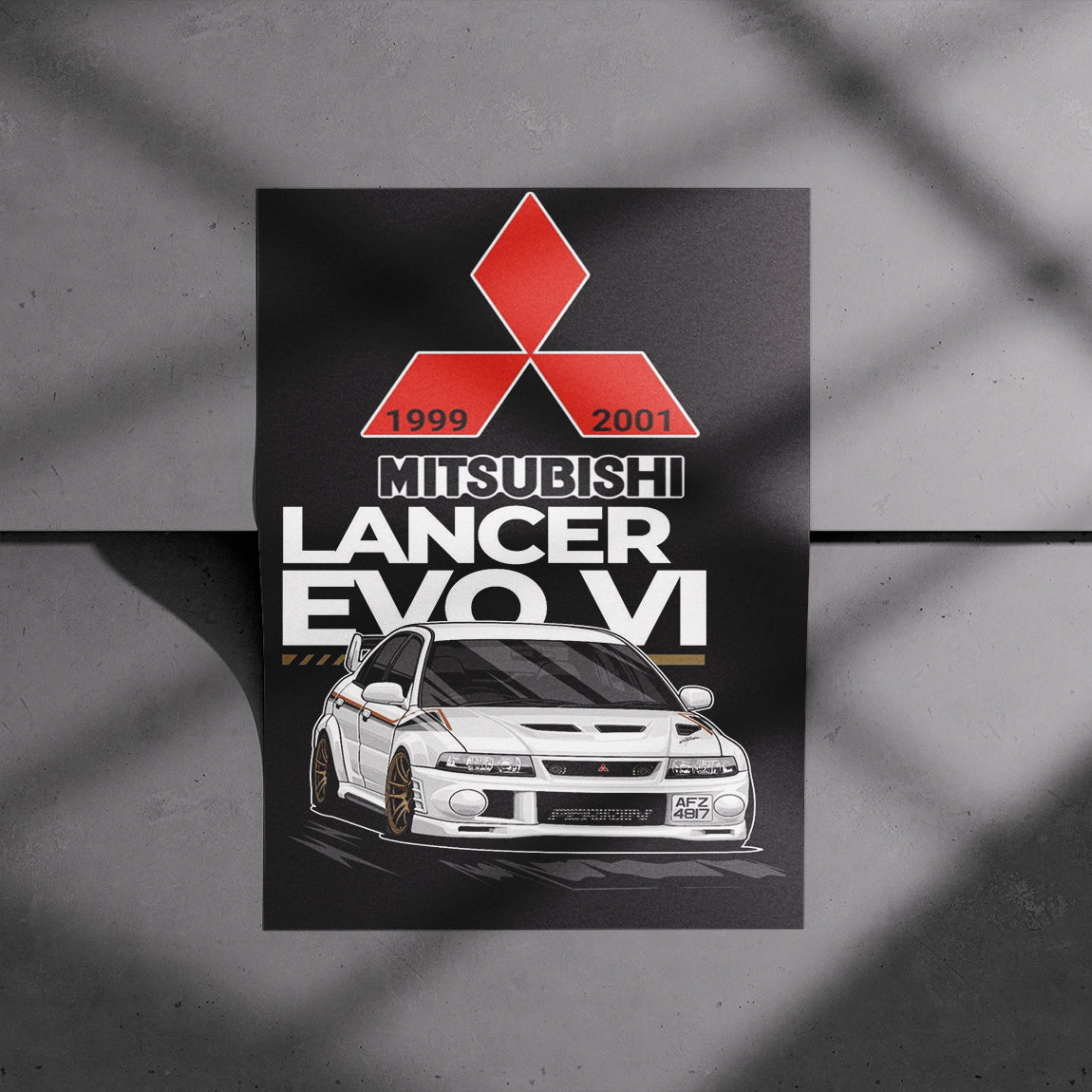 Mitsubishi Lancer Evo VI Poster