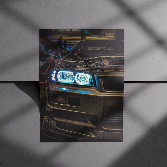 Skyline R34 Engine Detail