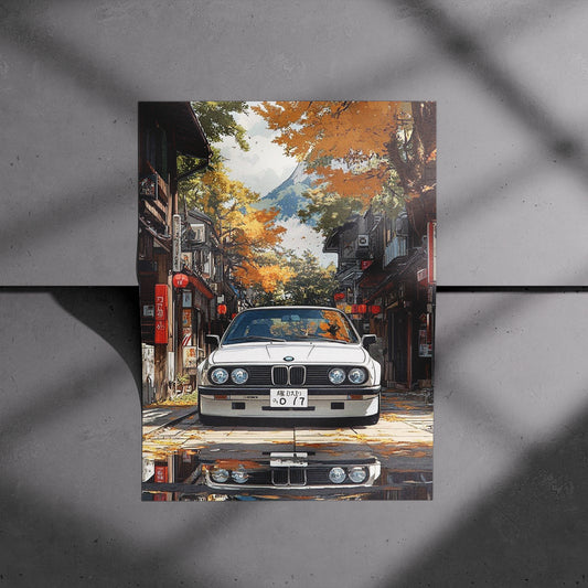 Autumn E30 Reflection