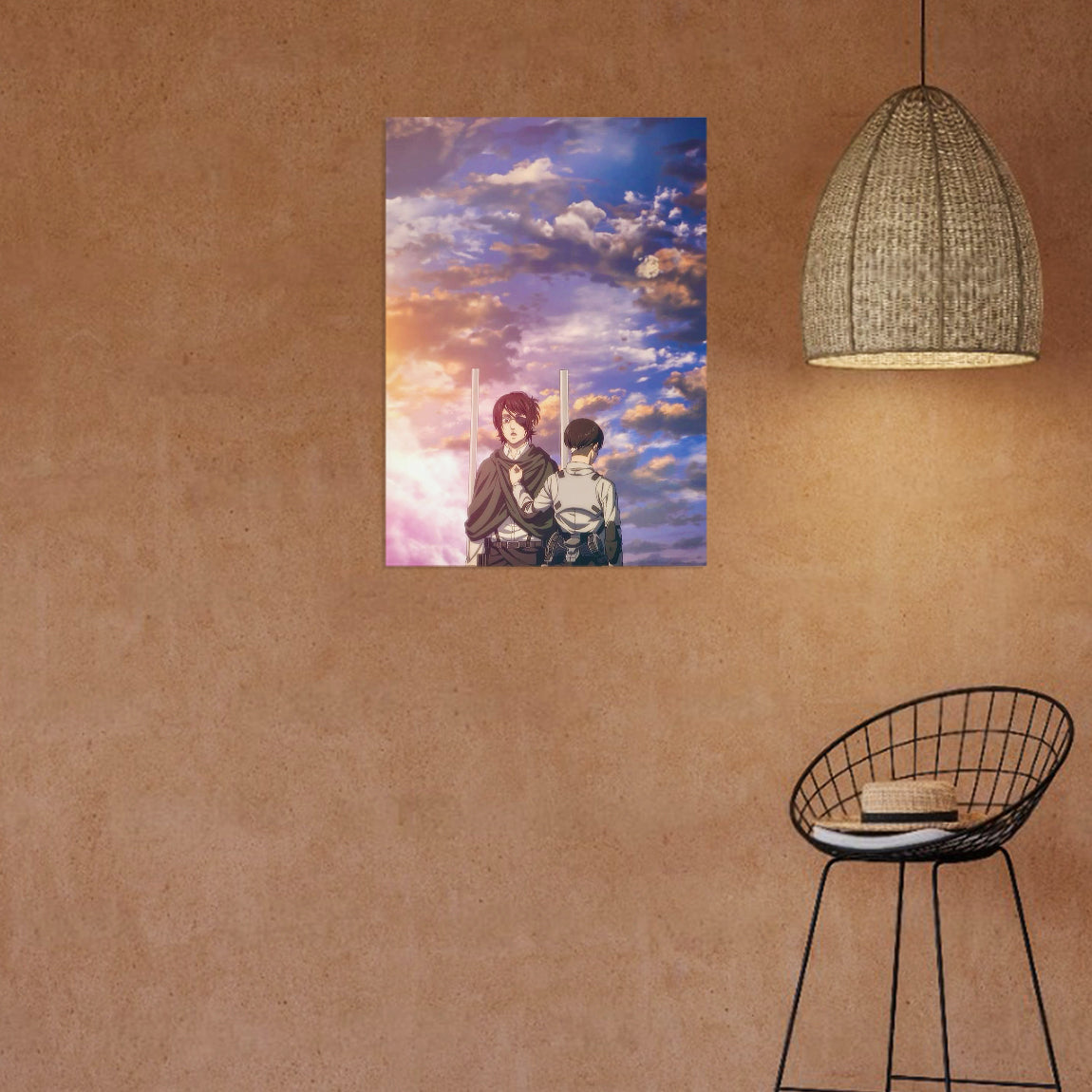 Sunset Sky Duo Anime Poster