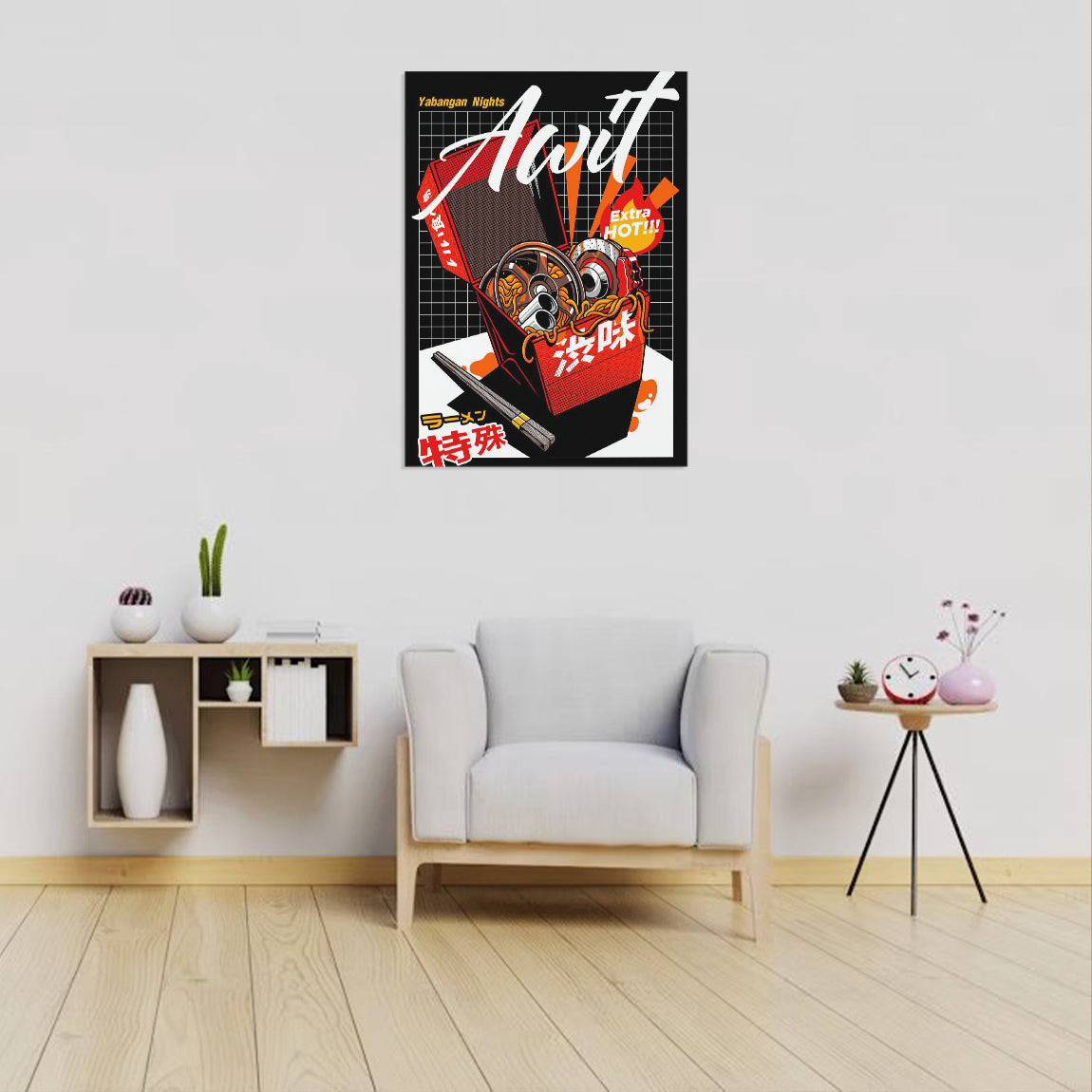 Turbo Ramen Box JDM Poster