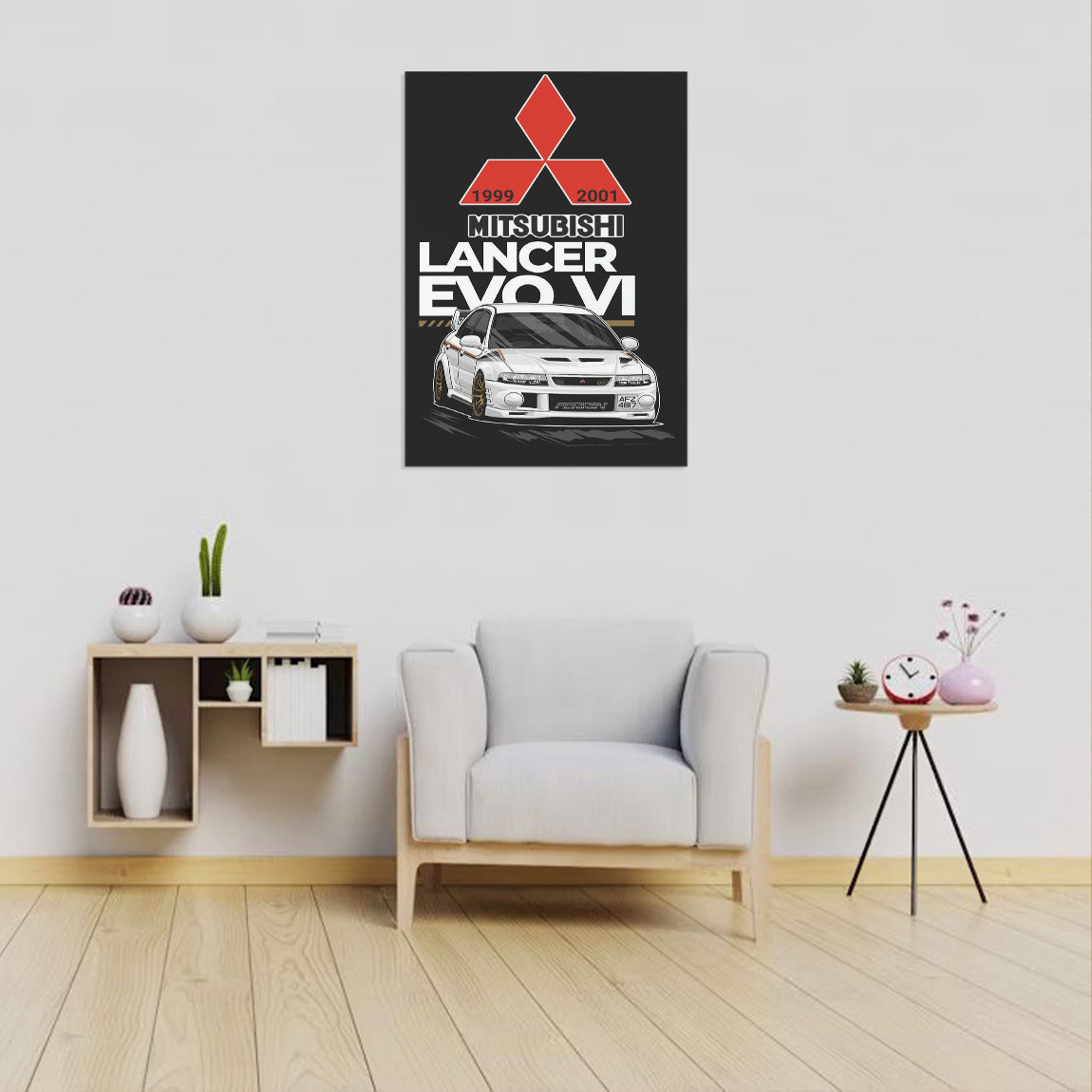 Mitsubishi Lancer Evo VI Poster