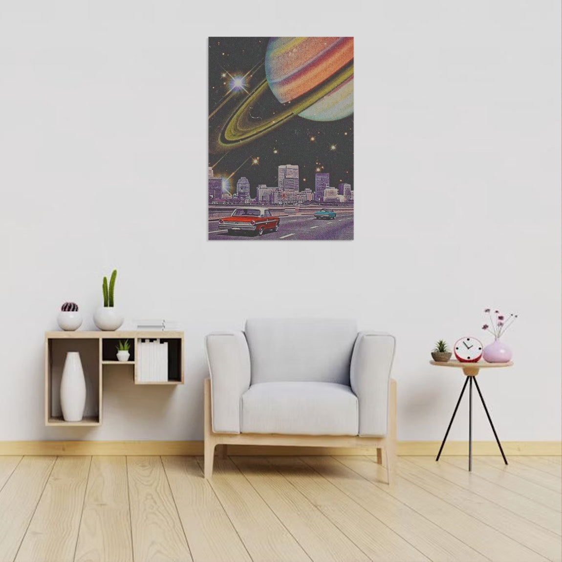 Saturn Cityscape