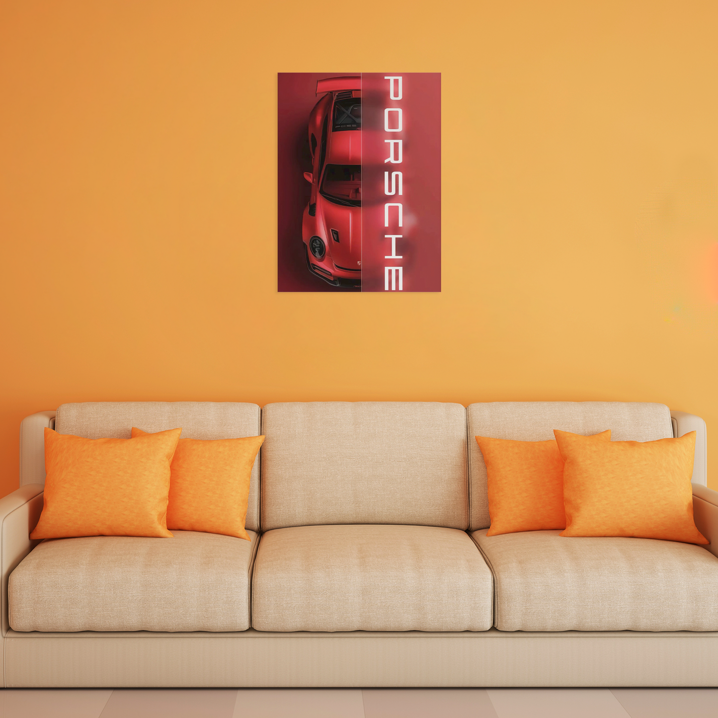 Porsche 911 GT Poster