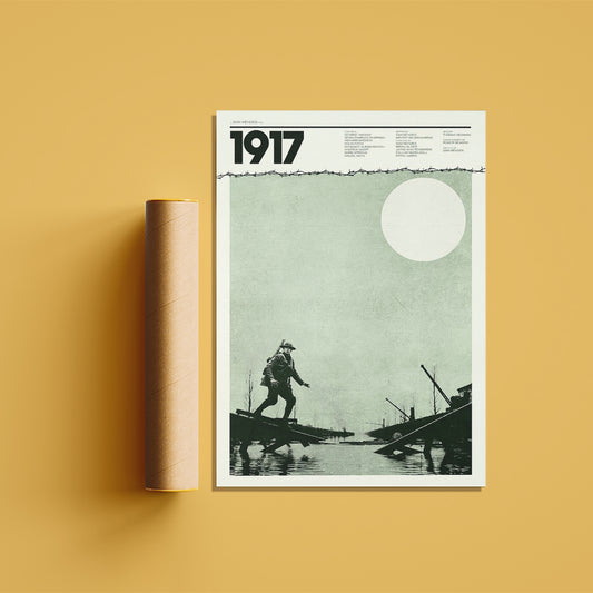 1917 Minimalist War Poster