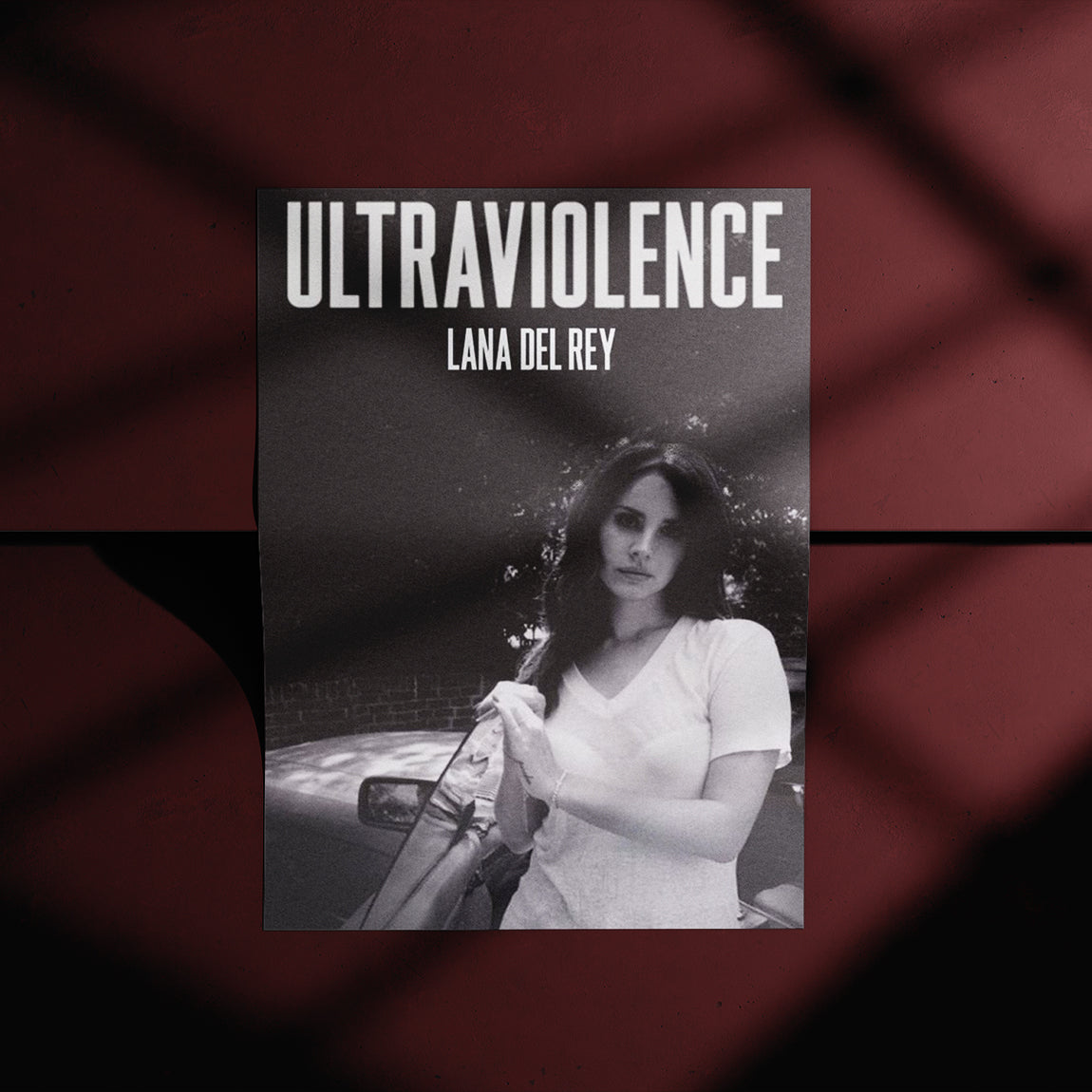 Lana Del Rey Ultraviolence Retro Poster