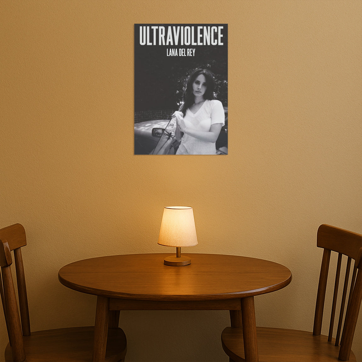 Lana Del Rey Ultraviolence Retro Poster