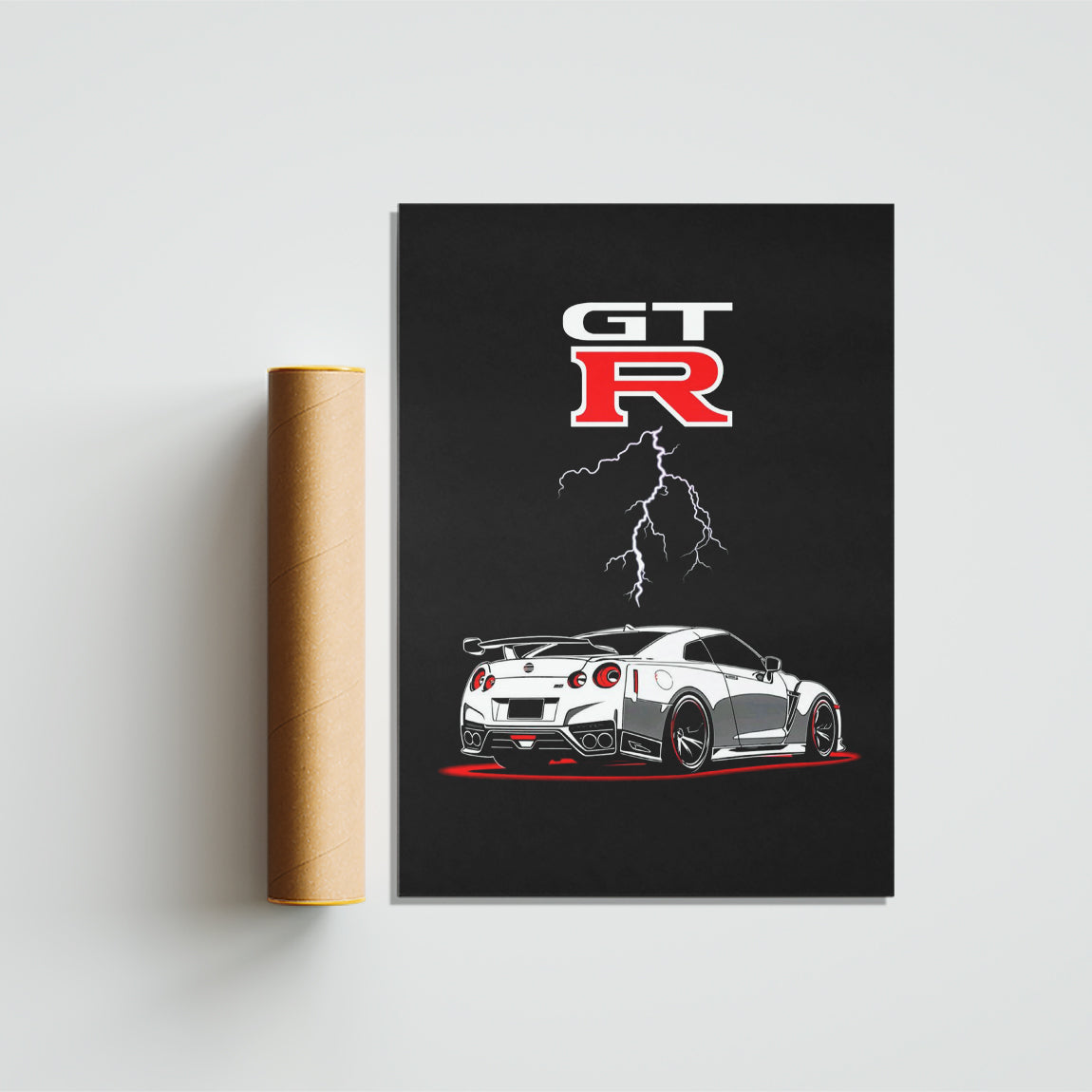 Nissan GTR Lightning Poster
