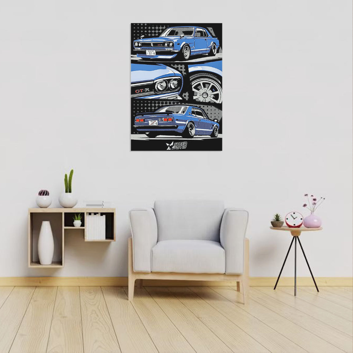 Nissan Skyline GT-R Heritage Poster