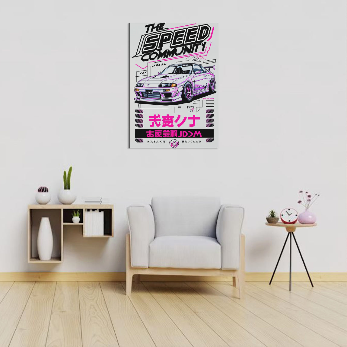 The Speed Community JDM Poster